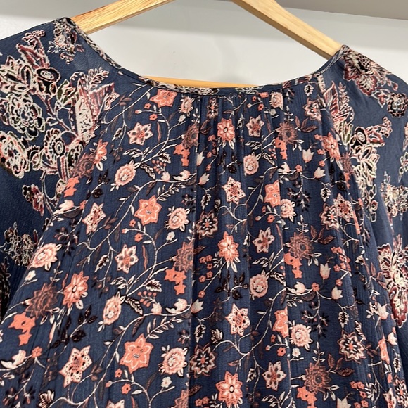 Free People Boho Lucky Loose Swing Mini Dress, Size M - Picture 12 of 16